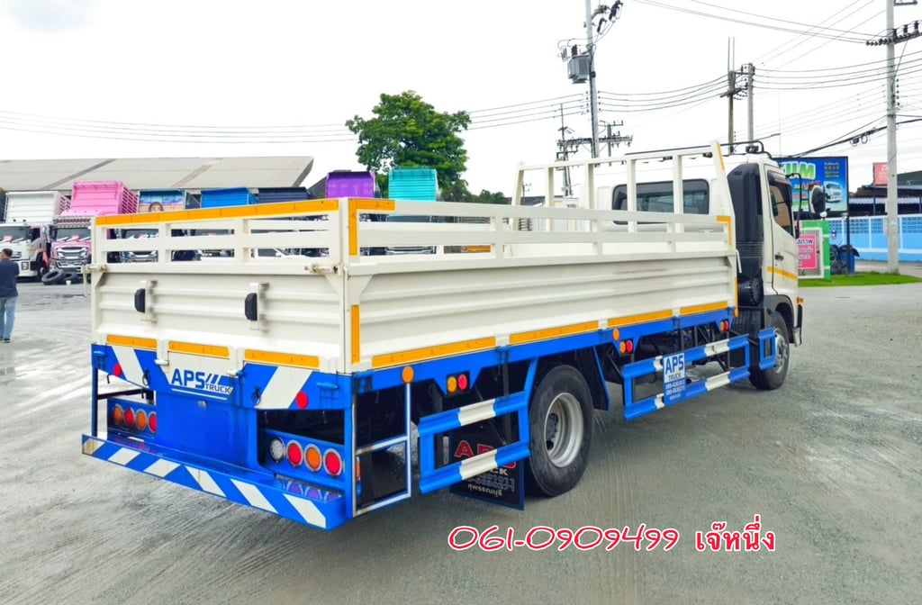 หกล้อกระบะเว้นช่องติดเครน Hino FC9J 175 แรงม้า ปี 67 (3859) หกล้อกระบะเว้นช่องติดเครน Hino FC9J 175 แรงม้า ปี 67 (3859)