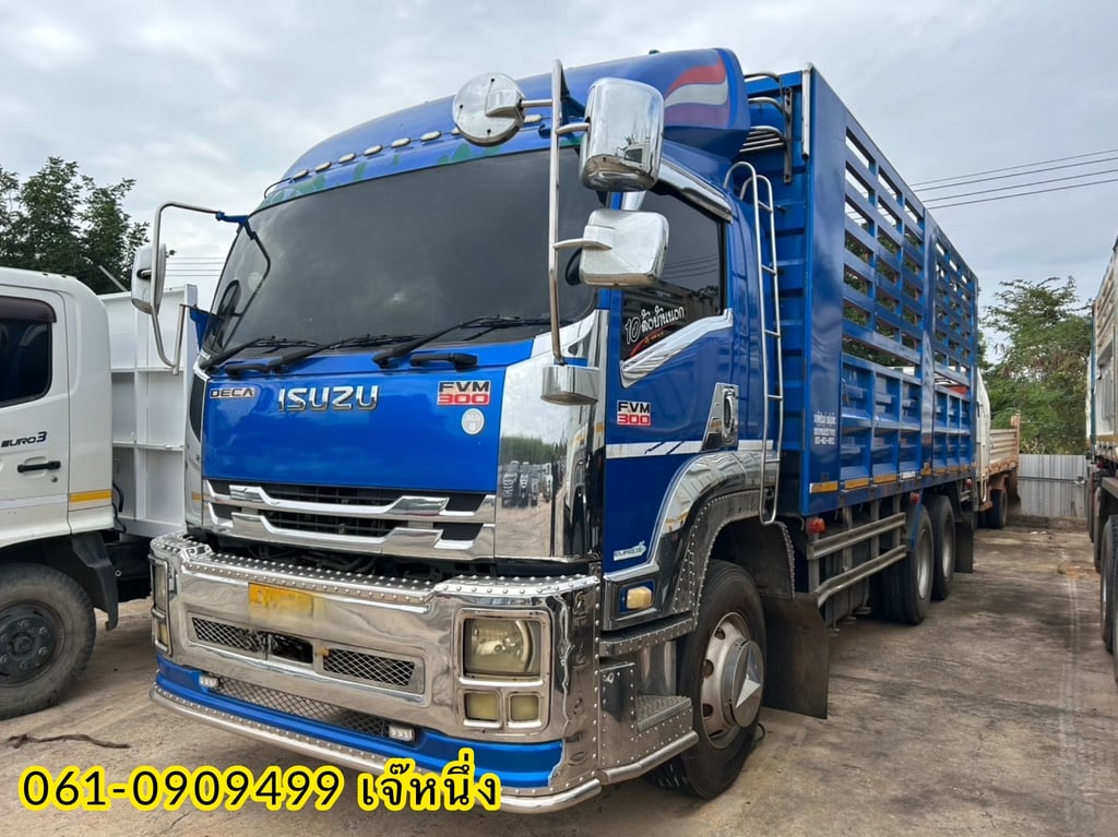 🔥ด่วน!! VายตัดSาคาพิเศษ 🔥 สิบล้อกระบะคอก ISUZU FVM 300 แรงม้า ปี 2554 (5126) 🔥ด่วน!! VายตัดSาคาพิเศษ 🔥 สิบล้อกระบะคอก ISUZU FVM 300 แรงม้า ปี 2554 (5126)