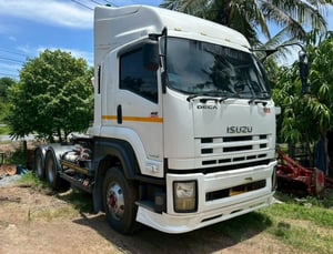 🔥หัวลาก Isuzu Gxz 360 ☎️โทรเลยตอนนี้ 061-0909499   สิบล้อหัวลาก ISUZU GXZ 360 แรงม้า ปี 56 (2632) 