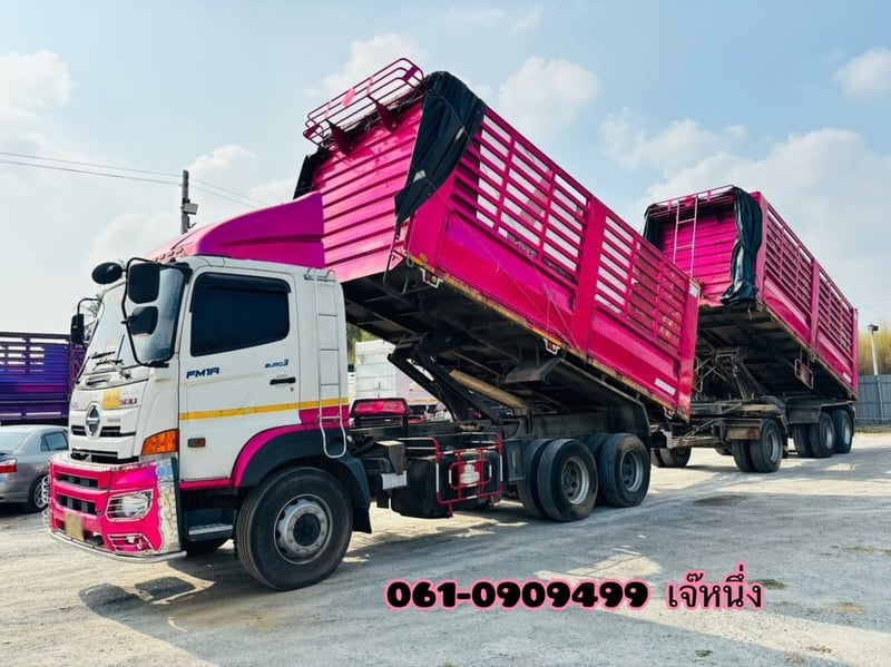 สิบล้อดั้มพ์ HINO FM1A 344 แรงม้า ปี 65 (0932,0933) สิบล้อดั้มพ์ HINO FM1A 344 แรงม้า ปี 65 (0932,0933)