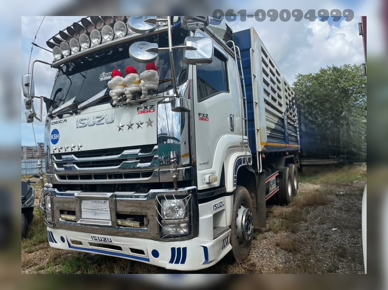  🔥Sาคาตัดแบบไม่ต้องคิดเยอะ! ISUZU FXZ 360 ปี 65 (2235) คัซซี JT ดัมพ์เหล็กอู่ SKT