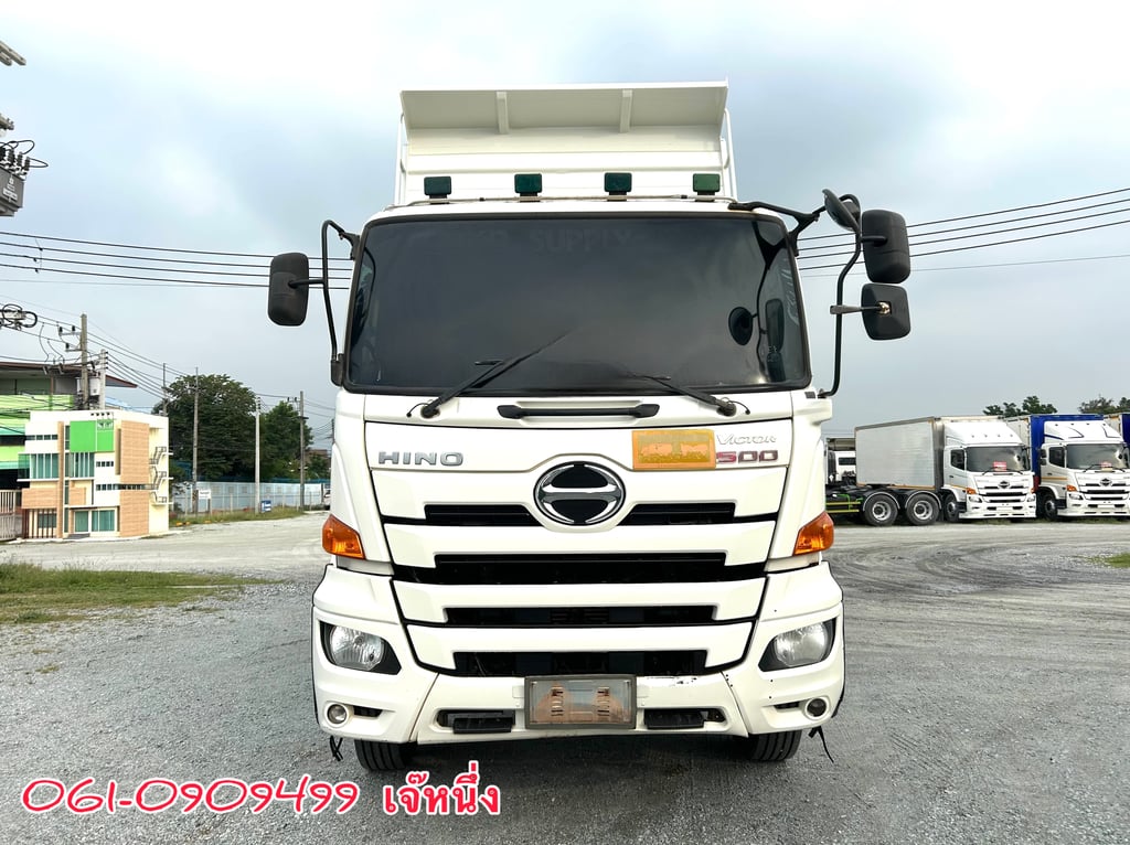  สิบล้อดั้มพ์ Hino FM1A  344 แรงม้า ปี 2564 (0915)