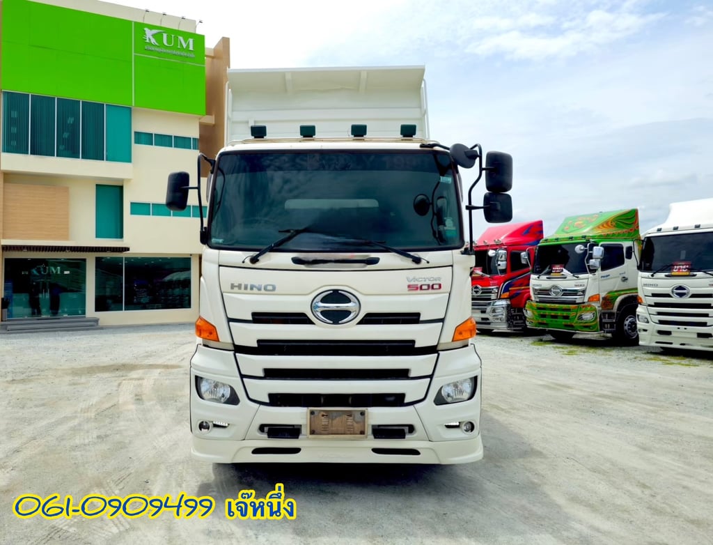 🌟โปรช่วยดาวน์ 6% ของราคารถ สิบล้อดั้มพ์ Hino FM1A  344 แรงม้า ปี 2566 (1506)