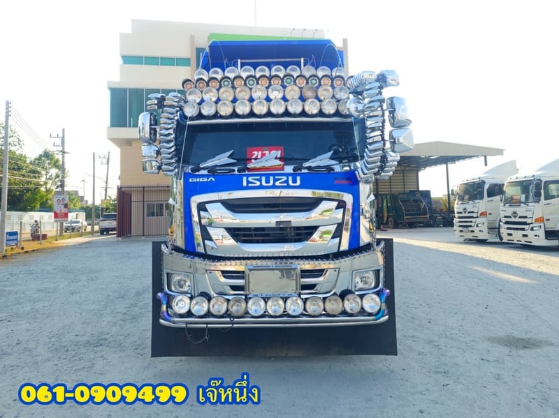 สิบล้อดั้มพ์พ่วง Isuzu Fxz 360 แรงม้า ปี 2566(5236)