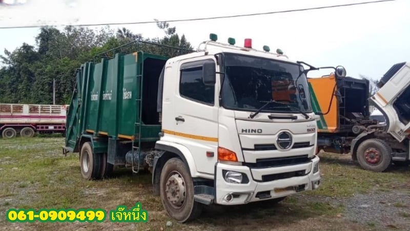 🔥ด่วน!! Vายตัด🔥 หกล้อบรรทุกขยะ HINO FG8J  240 แรงม้า ปี 2566 (4084)