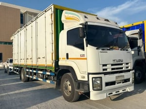 หกล้อสิบบาน ISUZU FTR 240 แรงม้า ปี 2559 (3447) ✔️มีลิฟต์ท้าย