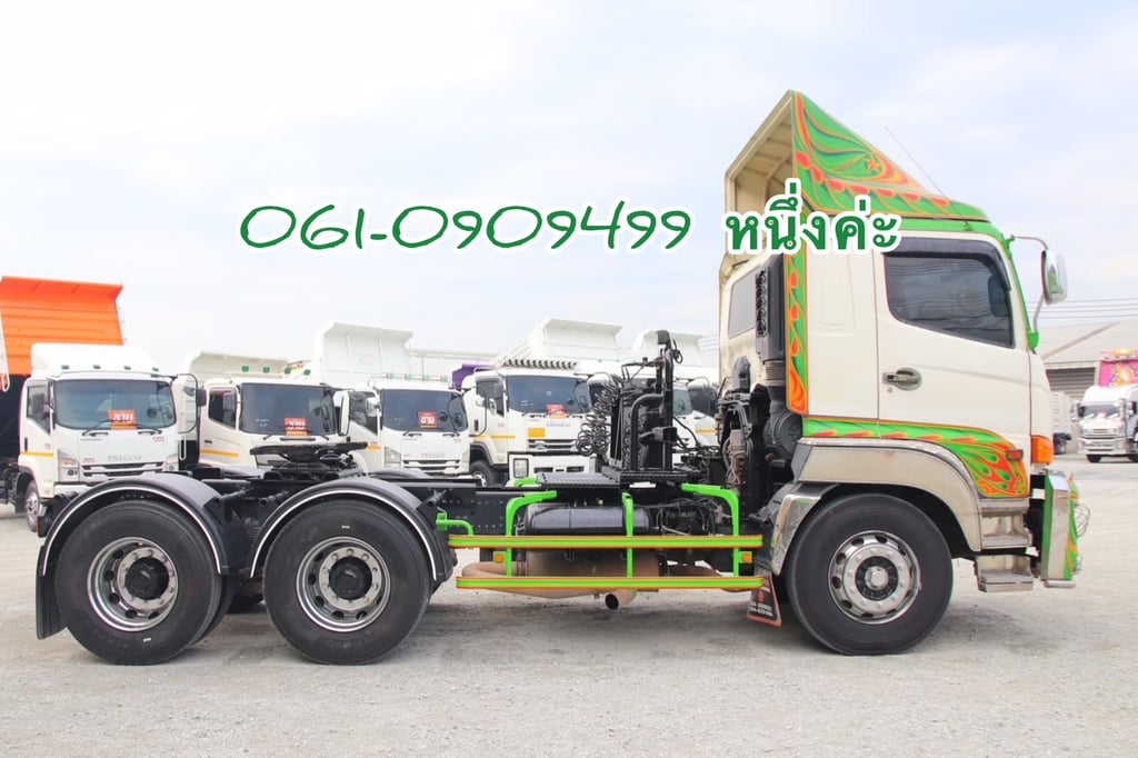 สิบล้อหัวลาก Hino Victor  380 แรงม้า ปี 62 (7351)
