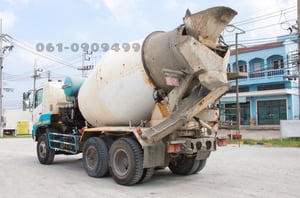 🔥ใครหาอยู่ก็อย่าช้า🔥 โทร.มาเลยตอนนี้ 061-0909499   สิบล้อโม่ปูน HINO FM1A  330 แรง ปี 55 (0741)
