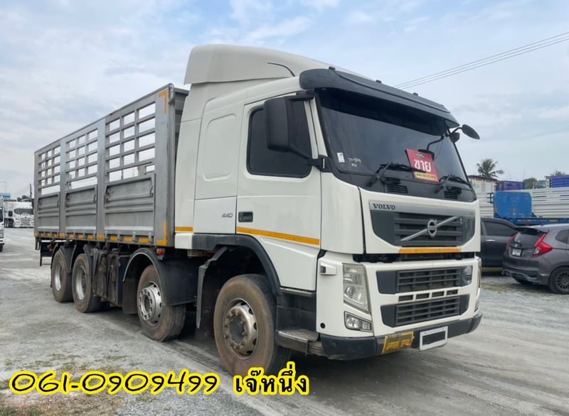 12 ล้อกระบะคอก VOLVO FM 440 แรม้า ปี 56 (2894)