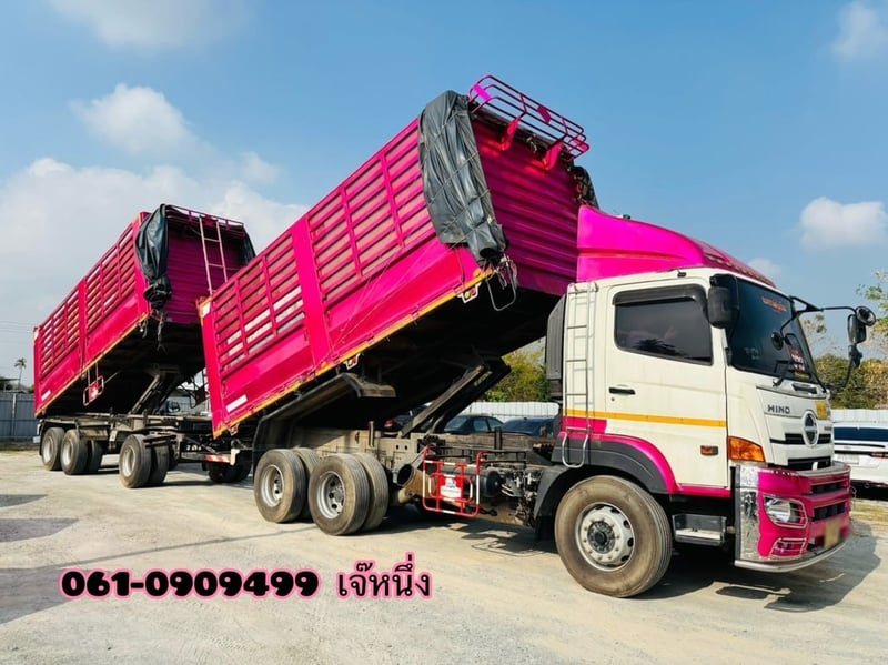 สิบล้อดั้มพ์ HINO FM1A 344 แรงม้า ปี 65 (0932,0933) สิบล้อดั้มพ์ HINO FM1A 344 แรงม้า ปี 65 (0932,0933)