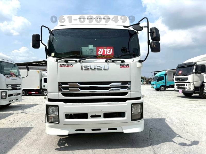 🔥ของดีมีคันเดียว สาวก 360  แรงจัด ประหยัดจริง‼️  👉สิบล้อหัวลาก ISUZU GXZ  360 แรงม้า ปี 64 (2133) ✔️เครื่องเดิม,เกียร์เดิม ✔️มือเดียวป้ายแดง,ไม่มีชนหนัก  ➖➖➖➖➖➖➖➖  ☎️ โทร. 061-0909499 หนึ่งค่ะ   **ขอเน้นโทรนะคะ** . #รถบรรทุกมือสอง #สิบล้อหัวลาก  #ISUZU #GXZ #360แรงม้า