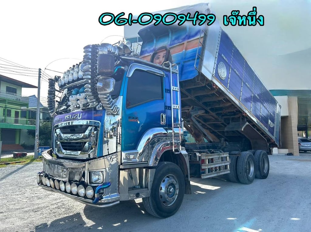 สิบล้อดั้มพ์ Isuzu Fxz 360 แรงม้า ปี 2566 (5236) สิบล้อดั้มพ์ Isuzu Fxz 360 แรงม้า ปี 2566 (5236)