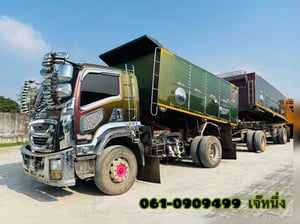 💥โอกาสทอง! รีบเลย‼️  Vายตัดราคาพิเศษ  **เพียง 1,510,000 บาm**  👉หกล้อดั้มพ์ ISUZU FTR  240 แรงม้า ปี 65 (5403) 👉หางดั้มพ์สองเพลา อู่ เดอะฟีนิกซ์ ปี 65 (5404)