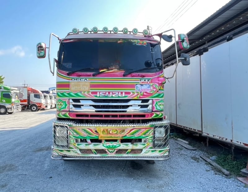  🔥Sาคาตัดแบบไม่ต้องคิดเยอะ!   สิบล้อดั้มพ์พ่วง รีบหน่อย  ของดีSาคาตัด ไม่เคยอยู่นาน‼️  ISUZU FXZ 360 ปี 53 (0361)