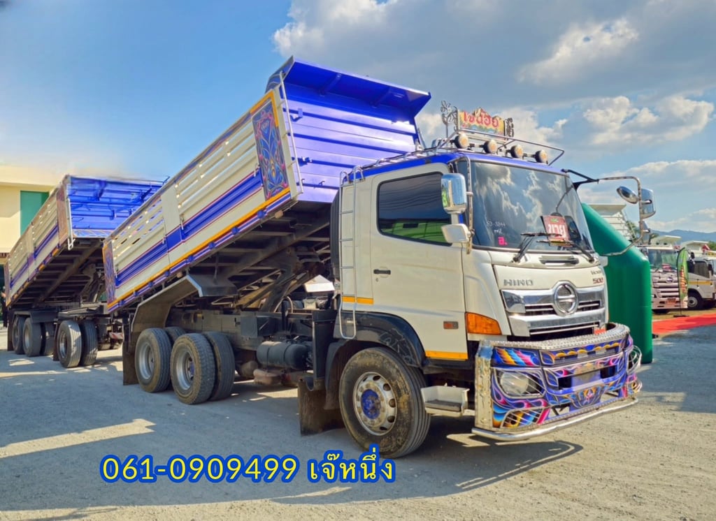 🔥ด่วน!! VายตัดSาคาพิเศษ สิบล้อดั้มพ์ Hino FM2P  380  แรงม้า ปี 61 (8844,8845)