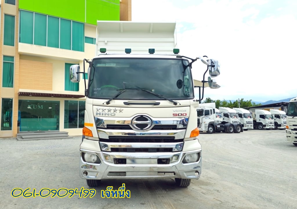 🌟โปรช่วยดาวน์ 6% ของราคารถ สิบล้อดั้มพ์ Hino Victor 344 แรงม้า ปี 2560 (2539) 🌟โปรช่วยดาวน์ 6% ของราคารถ สิบล้อดั้มพ์ Hino Victor 344 แรงม้า ปี 2560 (2539)