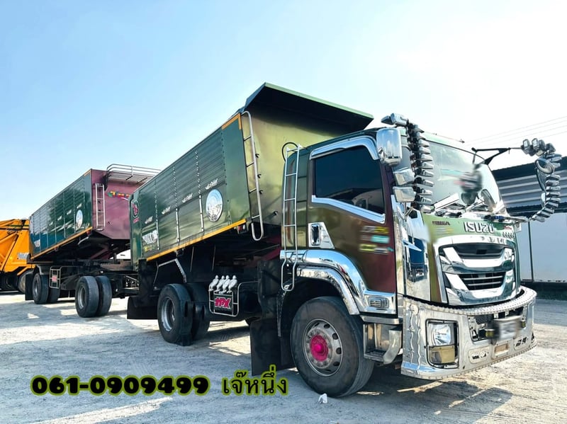 หกล้อดั้มพ์พ่วง ISUZU FTR  240 แรงม้า ปี 65 (5403)