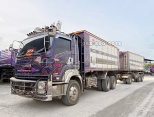 🔥360 สายแบกกระบะแข็งแรง อู่สหะกิจ 💥เพียง 1,690,000 บาท  สิบล้อดั้มพ์ ISUZU FXZ 360 แรงม้า ปี 59 (2111)