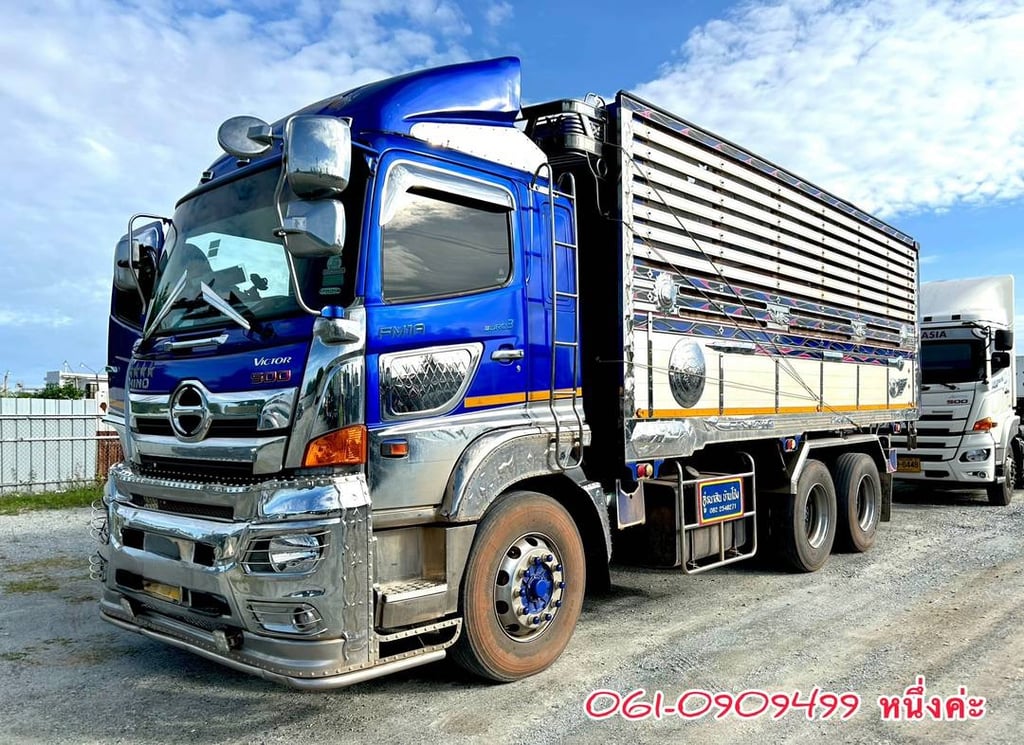 สิบล้อดั้มพ์ Hino Victor 344 แรงม้า ปี 66 (2108)