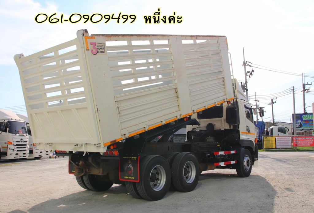 💥โปรขั้นบันได ยิ่งซื้อยิ่งลด สิบล้อดั้มพ์ Hino FM1A  344 แรงม้า ปี 2566 (7371)