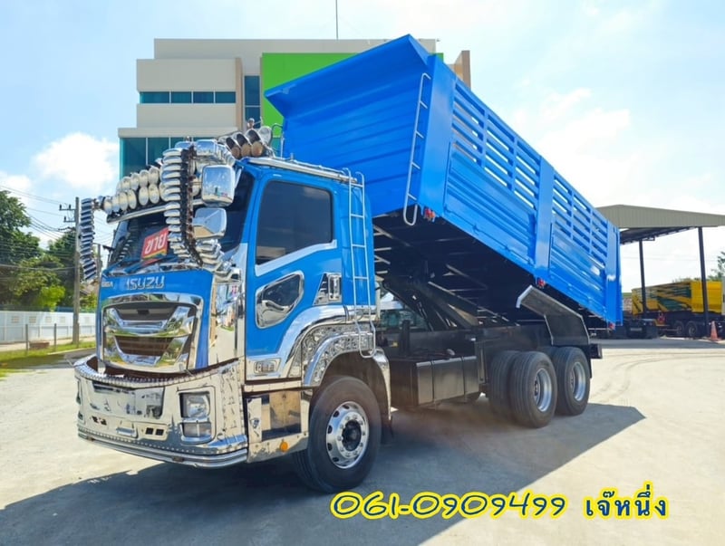 🔥 ลดล้างสต๊อก สิบล้อดั้มพ์เดี่ยว ISUZU FXZ  360 แรงม้า ปี 65 (1694)