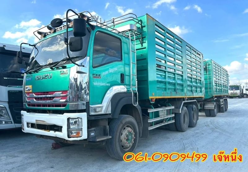 สิบล้อดั้มพ์พ่วง Isuzu Fxz  360 แรงม้า ปี 2566 (4795)