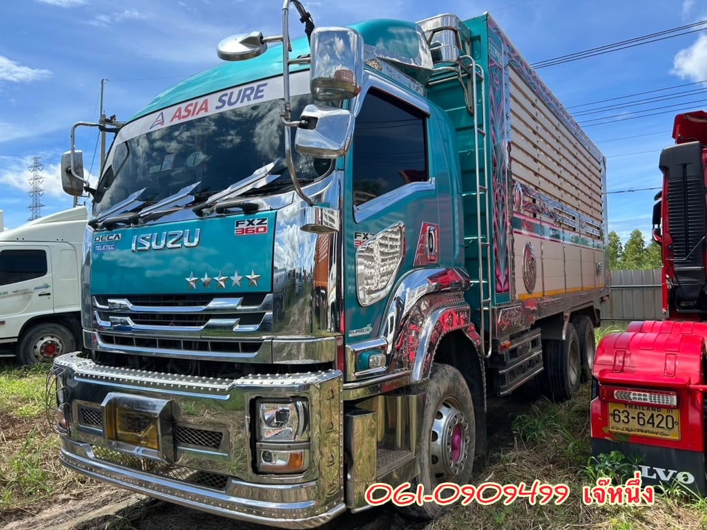 🔥 Vายตัด สิบล้อดั้มพ์เดี่ยว Isuzu Fxz 360 แรงม้า ปี 2566 (8073)