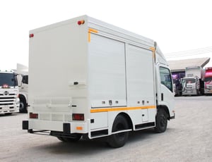 🔥 โอกาสทองของคนอยากมีธุรกิจตัวเอง!  หกล้อ FOOD TRUCK ISUZU NMR 130 แรงม้า ปี 2558 (3140)
