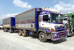 💥ซื้อตอนนี้คุ้มที่สุดแล้ว บรรทุก 30ตัน‼️  สิบล้อดั้มพ์เกษตรแม่ลูก HINO FM1A 344 แรงม้า ปี 2561 (3362,3363)