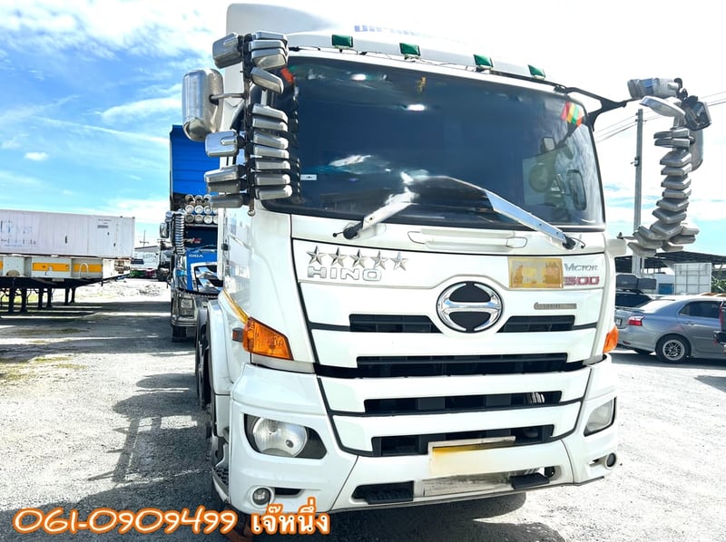🔥ซื้อคู่หัวหางช่วยดาวน์ 120,000 บาท สิบล้อหัวลาก Hino Victor 344 แรงม้า ปี 59 (5528) 🔥ซื้อคู่หัวหางช่วยดาวน์ 120,000 บาท สิบล้อหัวลาก Hino Victor 344 แรงม้า ปี 59 (5528)