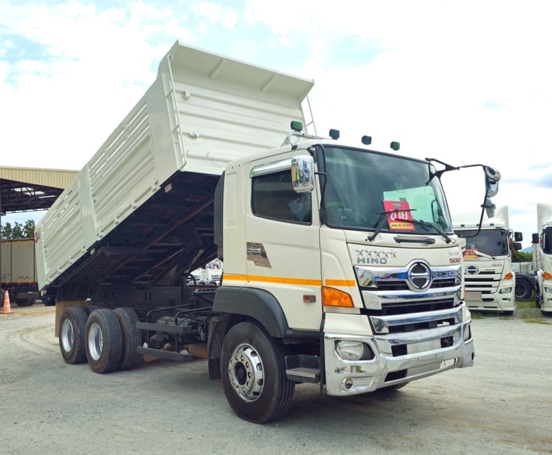 สิบล้อดั้มพ์ Hino FM1A  344 แรงม้า ปี 2560 (2539)