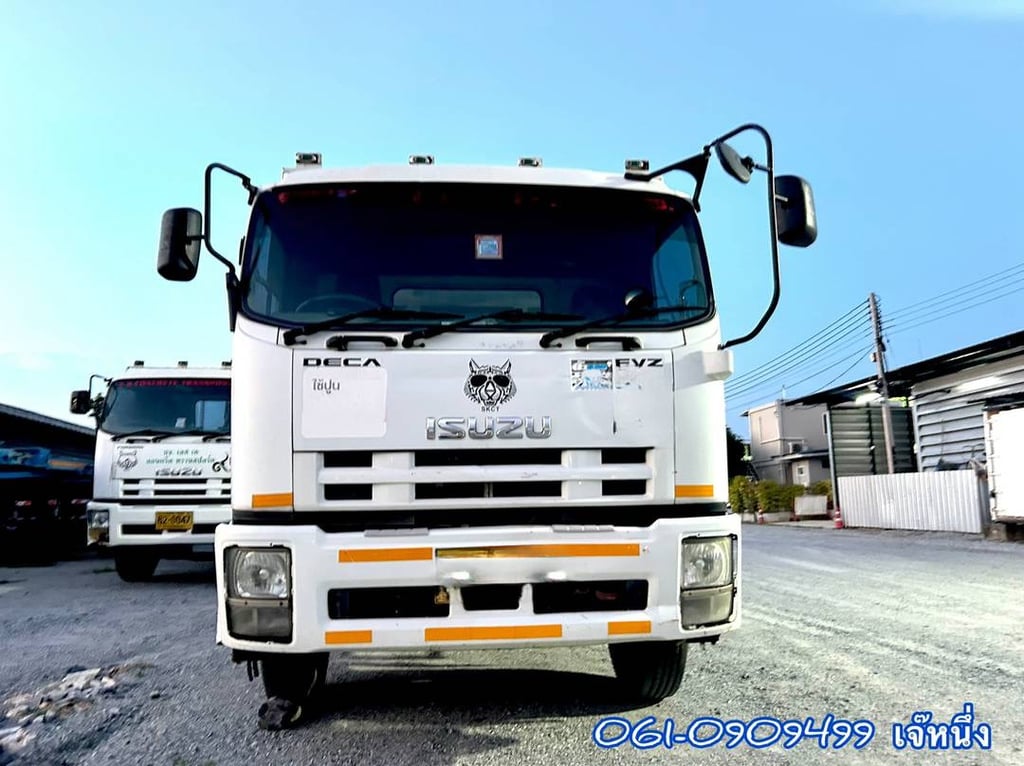 สิบล้อพื้นเรียบสองเพลา Isuzu FVZ 300 แรงม้า ปี 2557 (0978) สิบล้อพื้นเรียบสองเพลา Isuzu FVZ 300 แรงม้า ปี 2557 (0978)