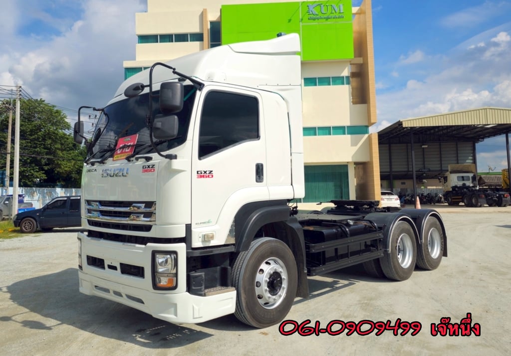 สิบล้อหัวลาก Isuzu Gxz 360 แรงม้า ปี 2567 (7217) สิบล้อหัวลาก Isuzu Gxz 360 แรงม้า ปี 2567 (7217)
