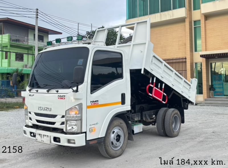 ☎️สนใจโทร. 061-0909499  👉หกล้อดั้มพ์ ISUZU NMR  130 แรงม้า ปี 63 (2158)