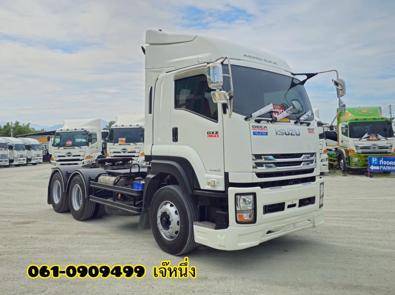 สิบล้อหัวลาก Isuzu Gxz 360 แรงม้า ปี 2566 (3394) สิบล้อหัวลาก Isuzu Gxz 360 แรงม้า ปี 2566 (3394)