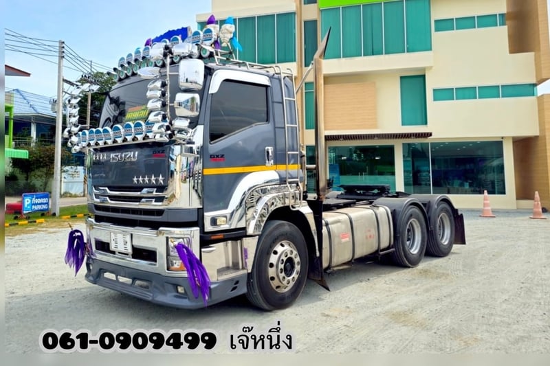 ISUZU GXZ 360แรงม้า รถบรรทุก 10ล้อ หัวลาก เฉพาะหัว ปี2023