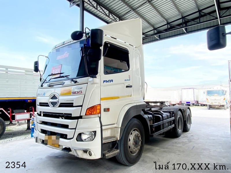 🔥 ขายตัด! ใครช้าคือพลาด ☎️สนใจโทร. 061-0909499  👉สิบล้อหัวลาก Hino Victor  344 แรงม้า ปี 66 (2354)
