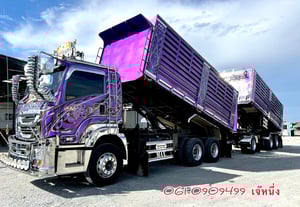 สิบล้อดั้มพ์พ่วง Isuzu Fxz  360 แรงม้า ปี 2566 (9107,9108)