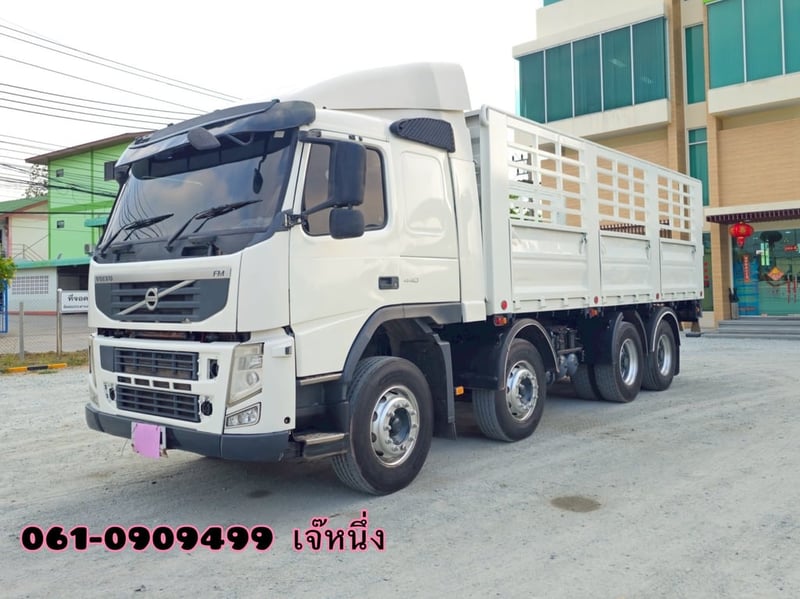 🔥ลดกระหน่ำ ต่ำกว่าทุน 🔥  สิบสองล้อคอกสองเพลา VOLVO FM 440 แรง  ปี 56 (2922)
