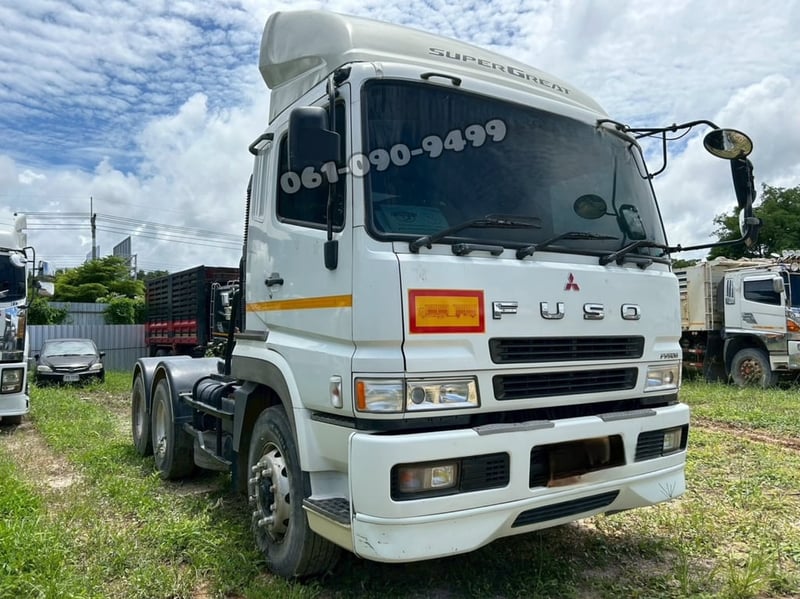 🔥 เพียง 690,000 บาn🔥 ☎️จองเลย 061-0909499   สิบล้อหัวลาก Fuso FV 380 แรงม้า ปี 57 (2683)