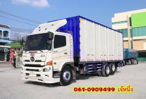 🔥ลดกระหน่ำ ต่ำกว่าทุน 🔥  สิบล้อตู้สิบบาน เพลายกล้อได้  Hino FG8J 240 แรง ปี 65 (4820)