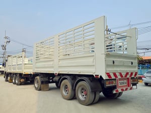 12 ล้อกระบะคอกพร้อมหาง VOLVO FM 440 แรงม้า ปี 2556 (2894,6467)