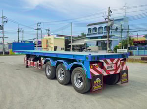 หางพื้นเรียบสามเพลา อู่ ST ปี 2558 (8932)