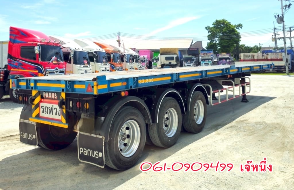 หางพื้นเรียบสามเพลา อู่ พนัส ปี 2565 (2361) หางพื้นเรียบสามเพลา อู่ พนัส ปี 2565 (2361)