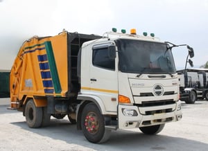 หกล้อบรรทุกขยะ HINO FG8J  240 แรง ปี 2566 (4039)