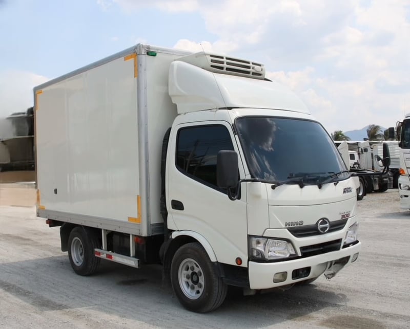 สี่ล้อตู้เย็น HINO XZU 136 แรงม้า ปี 67 (8556)