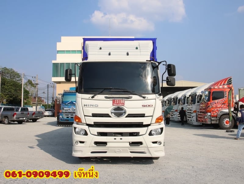 🔥ลดกระหน่ำ ต่ำกว่าทุน 🔥  สิบล้อตู้สิบบาน เพลายกล้อได้  Hino FG8J 240 แรง ปี 65 (4820)