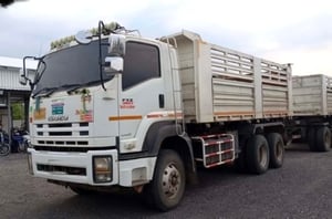 สิบล้อดั้มพ์พ่วง ISUZU FXZ 360 แรงม้า ปี 57(4733,4734) สิบล้อดั้มพ์พ่วง ISUZU FXZ 360 แรงม้า ปี 57(4733,4734)