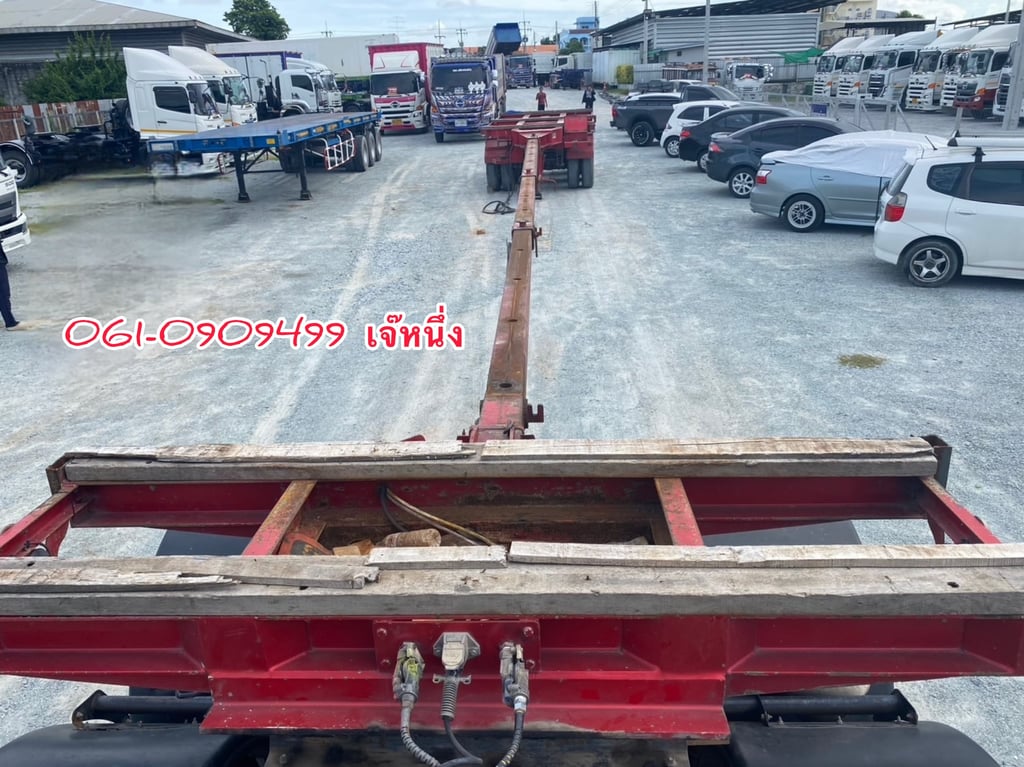 หางก้างสาลี่สามเพลา 4 ปลอก ยืดสุดยาว 22.5 m. อู่ เดอะซัน ปี 2566 (4860) หางก้างสาลี่สามเพลา 4 ปลอก ยืดสุดยาว 22.5 m. อู่ เดอะซัน ปี 2566 (4860)
