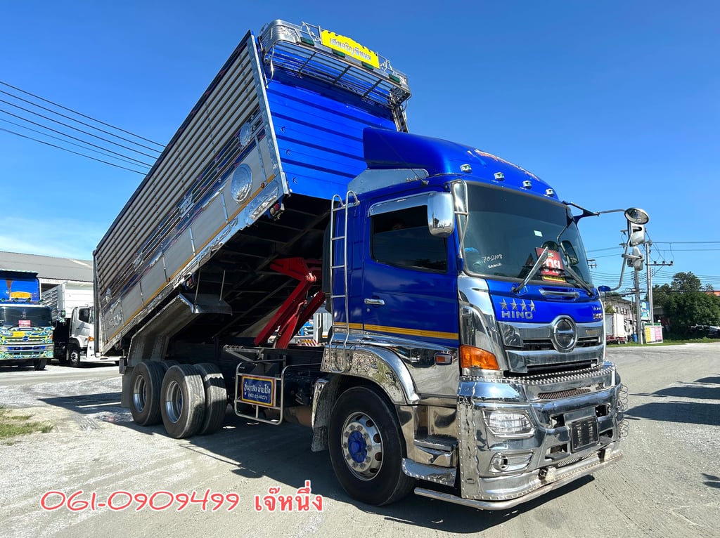 🌟โปรช่วยดาวน์ 6% ของราคารถ สิบล้อดั้มพ์ Hino FM1A 344 แรงม้า ปี 2566 (2108) 🌟โปรช่วยดาวน์ 6% ของราคารถ สิบล้อดั้มพ์ Hino FM1A 344 แรงม้า ปี 2566 (2108)